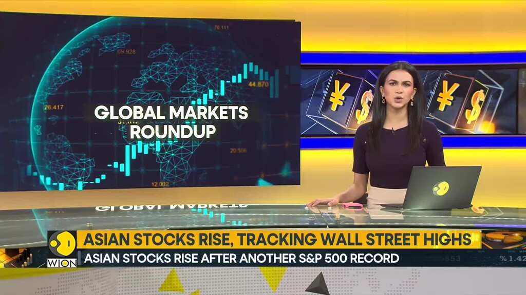 Asian stocks rise, tracking Wall Street highs