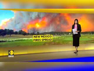 New Mexico fire spreads rapidly, state governor declares emergency