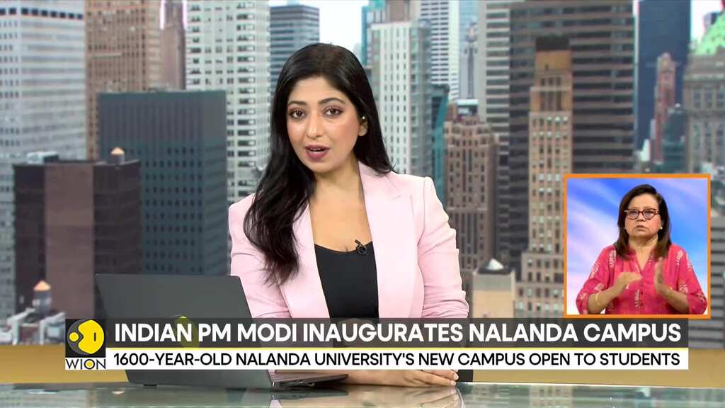India: PM Modi inaugurates Nalanda University campus in Bihar