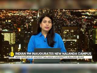 India PM Narendra Modi inaugurates new Nalanda University in Bihar, built at cost of $209 mn dollars