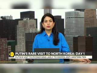 Russian President Vladimir Putin makes a rare visit to North Korea