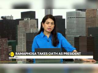 South Africa's Cyril Ramaphosa sworn in for second term