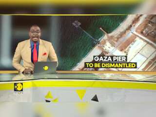 Temporary Gaza pier to be dismantled earlier than expected