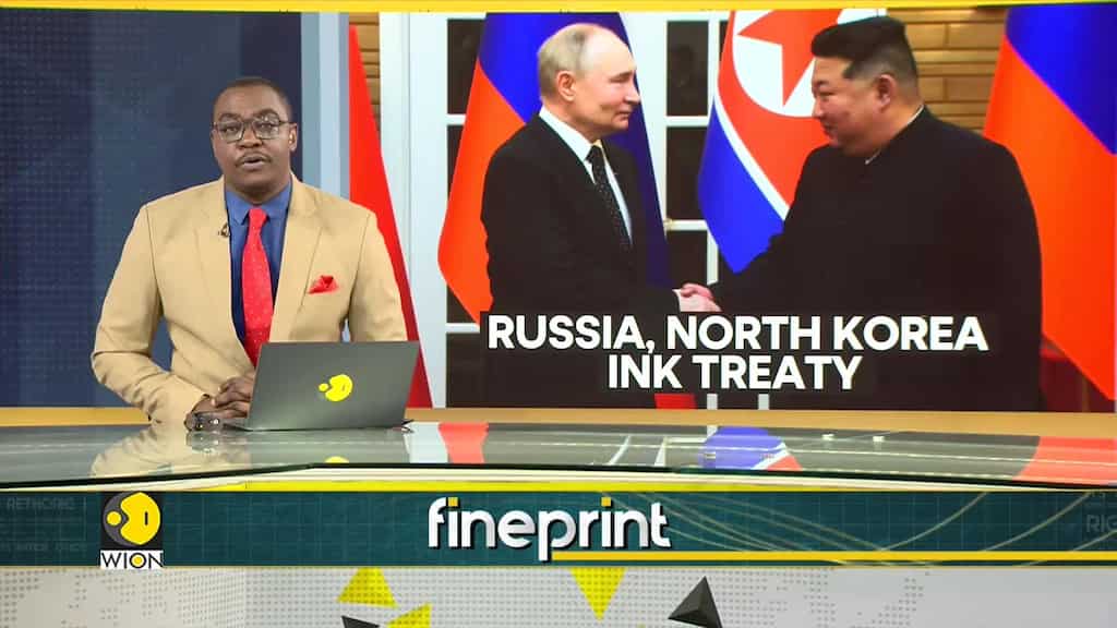 Russia and North Korea sign strategic partnership treaty