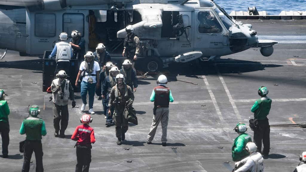 Yemen’s Houthi rebels believed to have sunk second ship in Red Sea after deadly attack