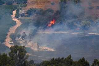 Hezbollah, Hamas launch rocket barrages at north Israel
