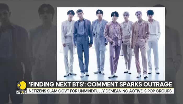 'Finding next BTS': South Korean government official's comment sparks outrage