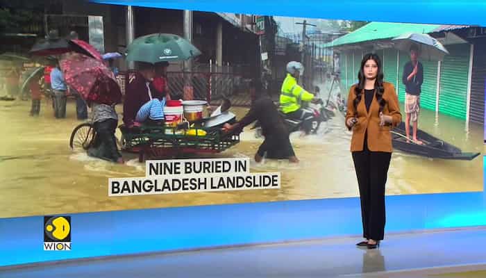 Bangladesh Landslide: Nine buried alive in southeastern Cox's Bazar district