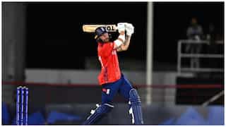 T20 WC: 4,6,4,6,6,4! Phil Salt's ONSLAUGHT off Romario Shepherd during WI vs ENG tie goes viral - Watch