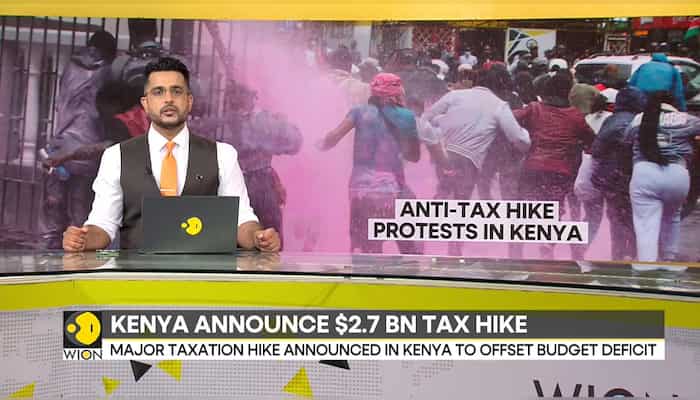 Kenya: Tax hike protests and police clashes in Nairobi