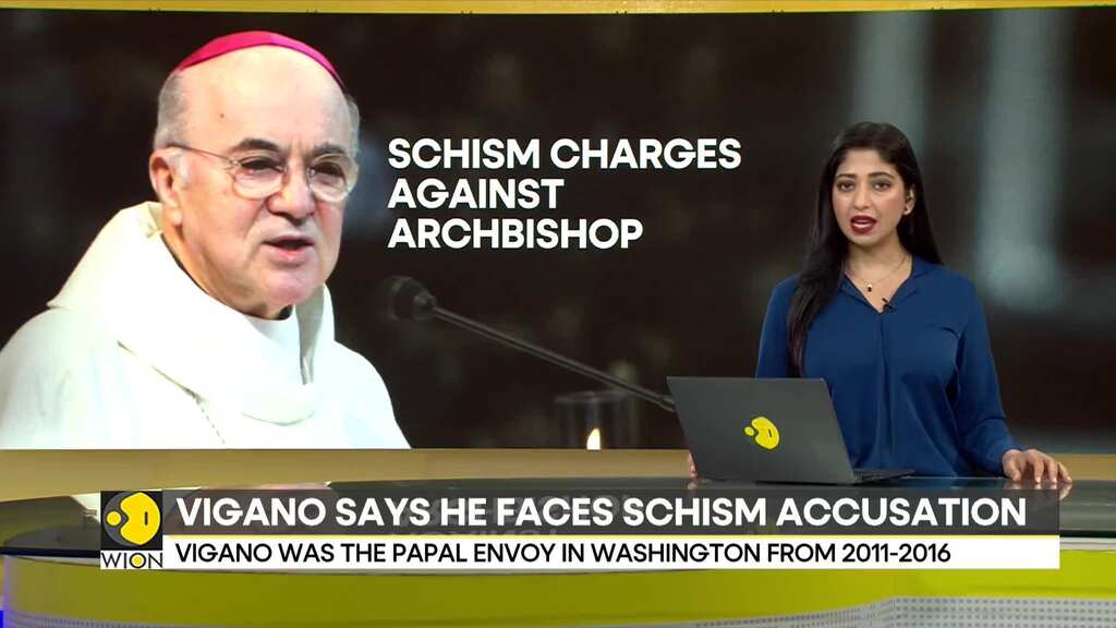 Italian archbishop says he faces Vatican trial over pope criticism