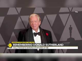 Hollywood's shining star Donald Sutherland dies at 88