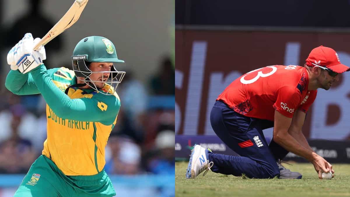 T20 World Cup: England fielders left furious after controversial third umpire call reprieves Quinton de Kock