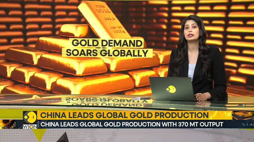 China leads global gold production