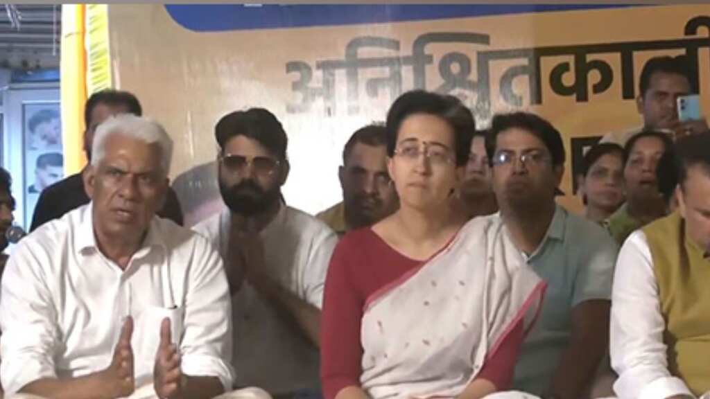 Delhi water crisis: AAP leader Atishi sits on indefinite hunger strike
