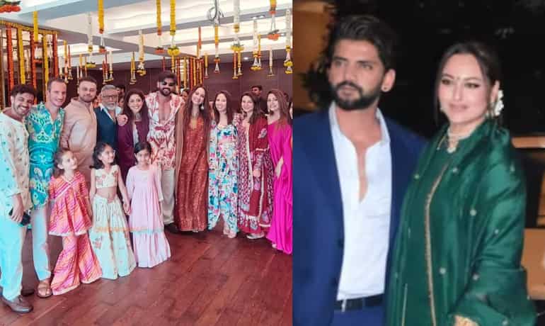 Sonakshi Sinha-Zaheer Iqbal's wedding festivities begin: First pic from mehendi ceremony is out