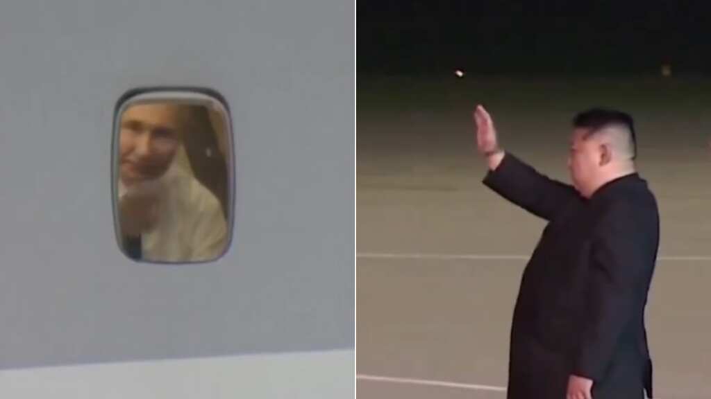 'Great bromance': Putin waving goodbye to North Korea's Kim wins internet - WATCH