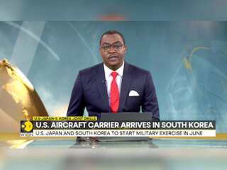US, Japan & South Korea drills: Nuclear-powered US aircraft carrier arrives in Busan