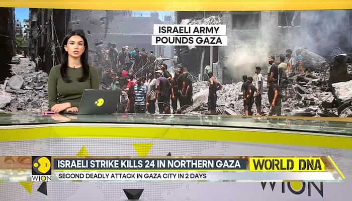 Israel-Hamas war: Israeli strike kills 24 in Northern Gaza