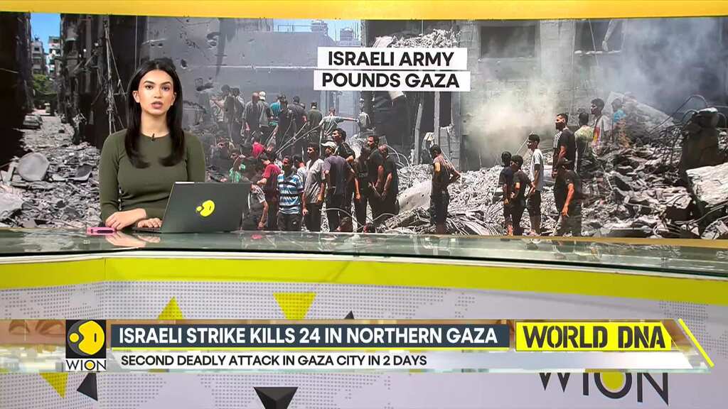Israel-Hamas war: Israeli strike kills 24 in Northern Gaza