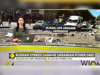 Russia-Ukraine war: Russian strikes damage Ukrainian power grid