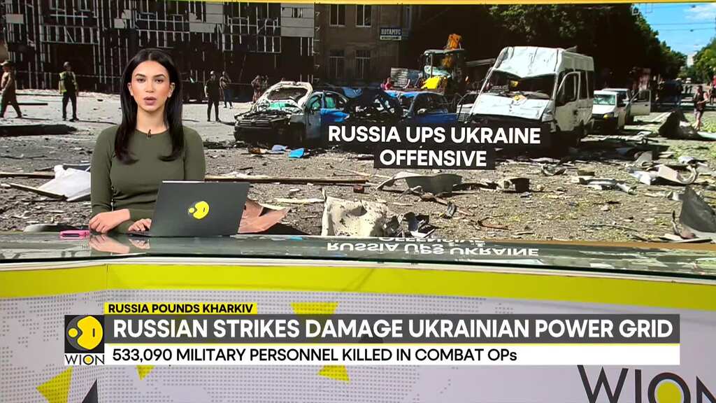 Russia-Ukraine war: Russian strikes damage Ukrainian power grid