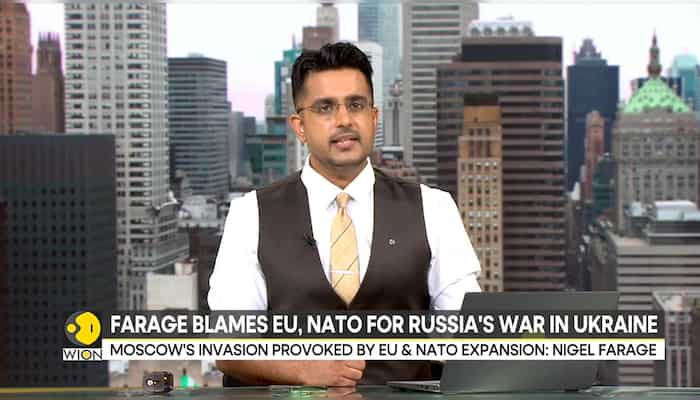 EU, NATO expansion have Putin a reason to launch Russia-Ukraine war, says UK's Nigel Farage