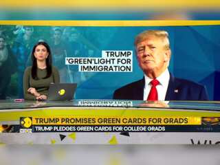 US Elections 2024: Donald Trump promises green cards for grads