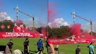 Horrific scenes in Netherlands as metal scaffolding collapses over fans, leaving 10 injured