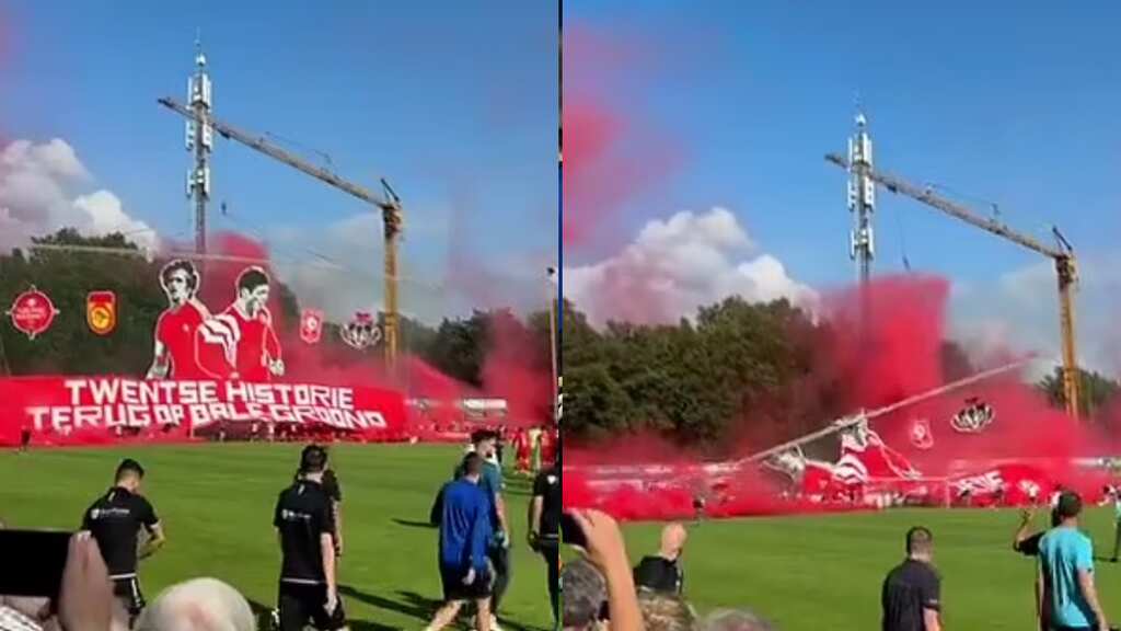 Horrific scenes in Netherlands as metal scaffolding collapses over fans, leaving 10 injured