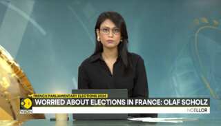 Olaf Scholz says, 'Worried about elections in France' | Opinion polls project win for National Party