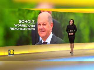Germany's Scholz 'worried' over France elections, remarks against Le Pen