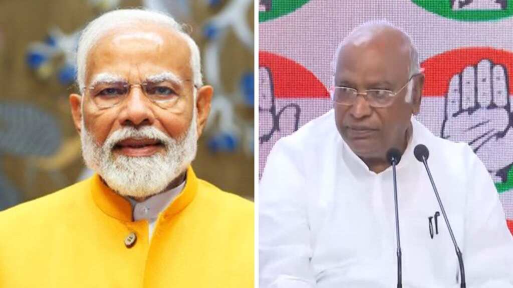India: Congress president Kharge hits back at PM Modi over his 'Emergency black spot on democracy' remark