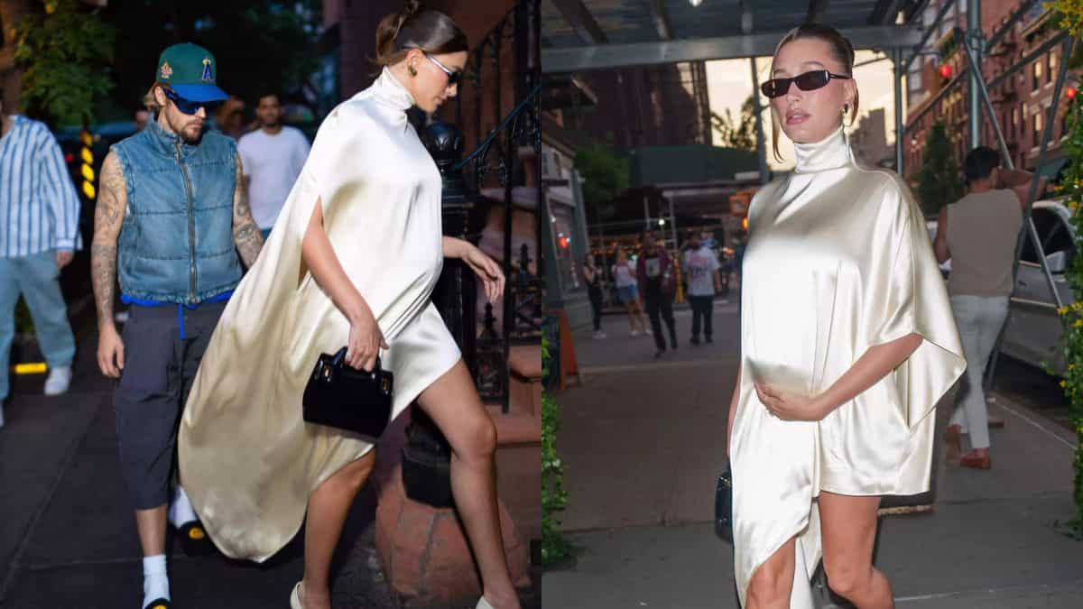 Hailey Bieber gives major lessons in maternity fashion; steps out for date night with Justin Bieber in NYC Hailey Bieber gives major lessons in maternity fashion; steps out for date night with Justin Bieber in NYC