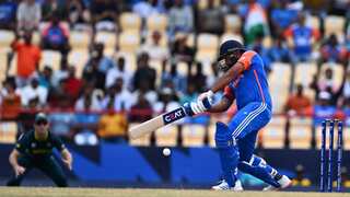 T20 World Cup: Records tumble after Rohit Sharma's disdainful 92 against Australia
