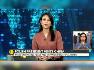 Polish President Andrzej Duda holds talks with Chinese President