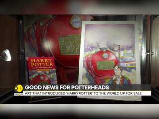 Original 'Harry Potter' cover art up for sale