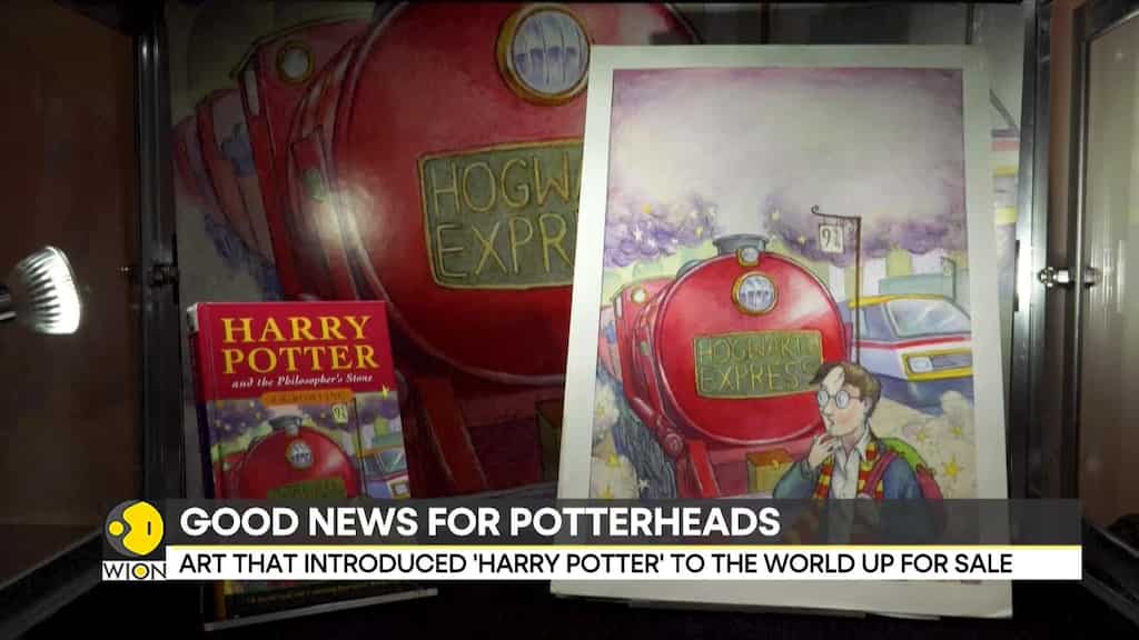 Original 'Harry Potter' cover art up for sale
