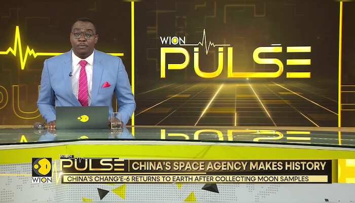 China's CHANG'E- 6 returns to Earth after collecting moon samples