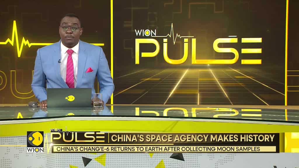 China's CHANG'E- 6 returns to Earth after collecting moon samples