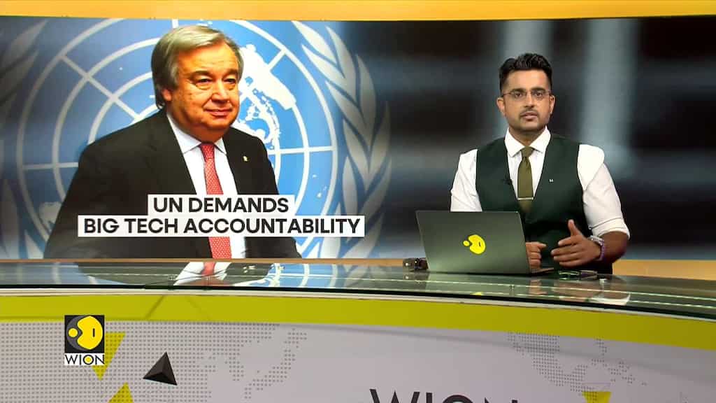 UN Chief demands accountability from tech giants
