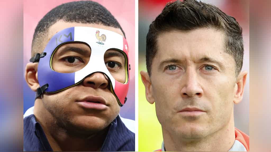 Euro 2024: 'It wasn't nice' - Robert Lewandowski warns Mbappe about sporting custom mask
