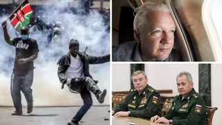 Top 10 world news: Police open fire at Kenyan protesters; WikiLeaks founder Julian Assange finds freedom, more