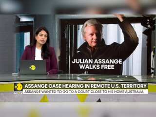 Julian Assange walks free, his case hearing is in remote US territory