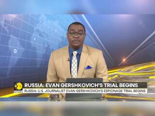 Russia: US journalist Evan Gershkovich's espionage trial begins