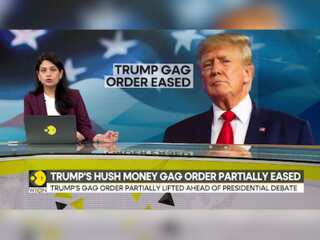 US Elections: Trump's hush money gag order partially eased