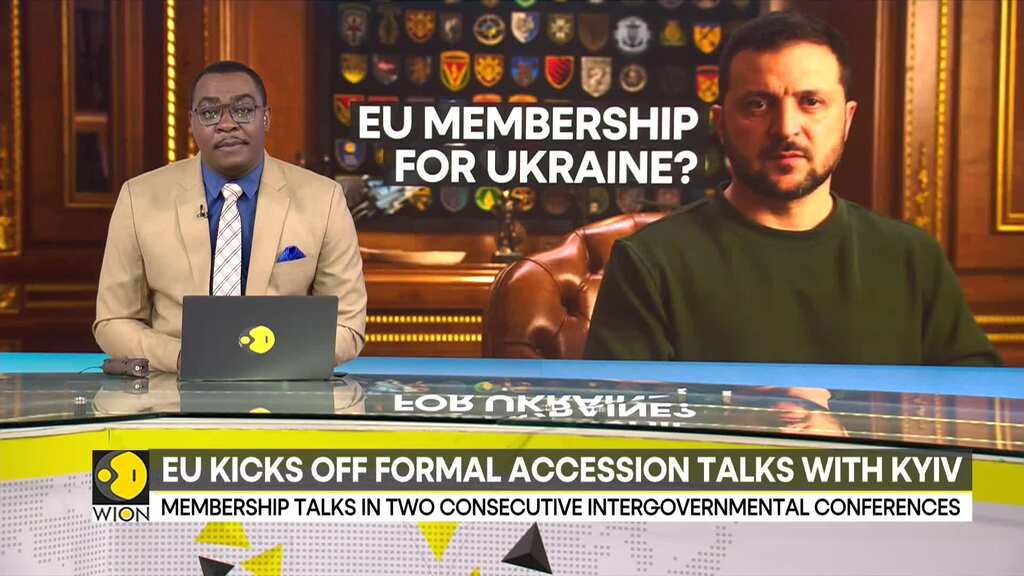 Ukraine begins EU membership talks; hopes to join bloc by 2030