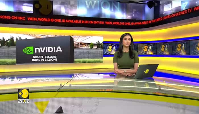 Nvidia's 3-day slump brings windfall profits for short sellers