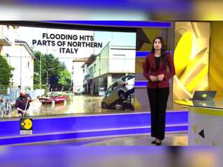 Northern Italy hit by severe storms and flood