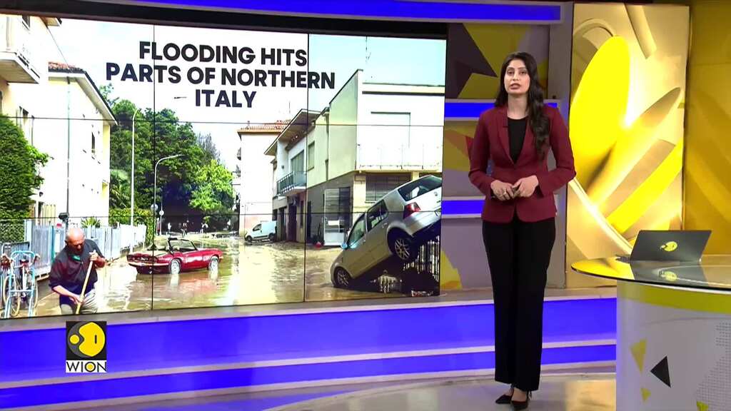 Northern Italy hit by severe storms and flood